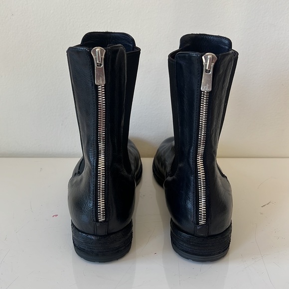 Officine Creative LEXIKON Chelsea Boots Navy Blue Leather Size 39 Women’s - Picture 3 of 11